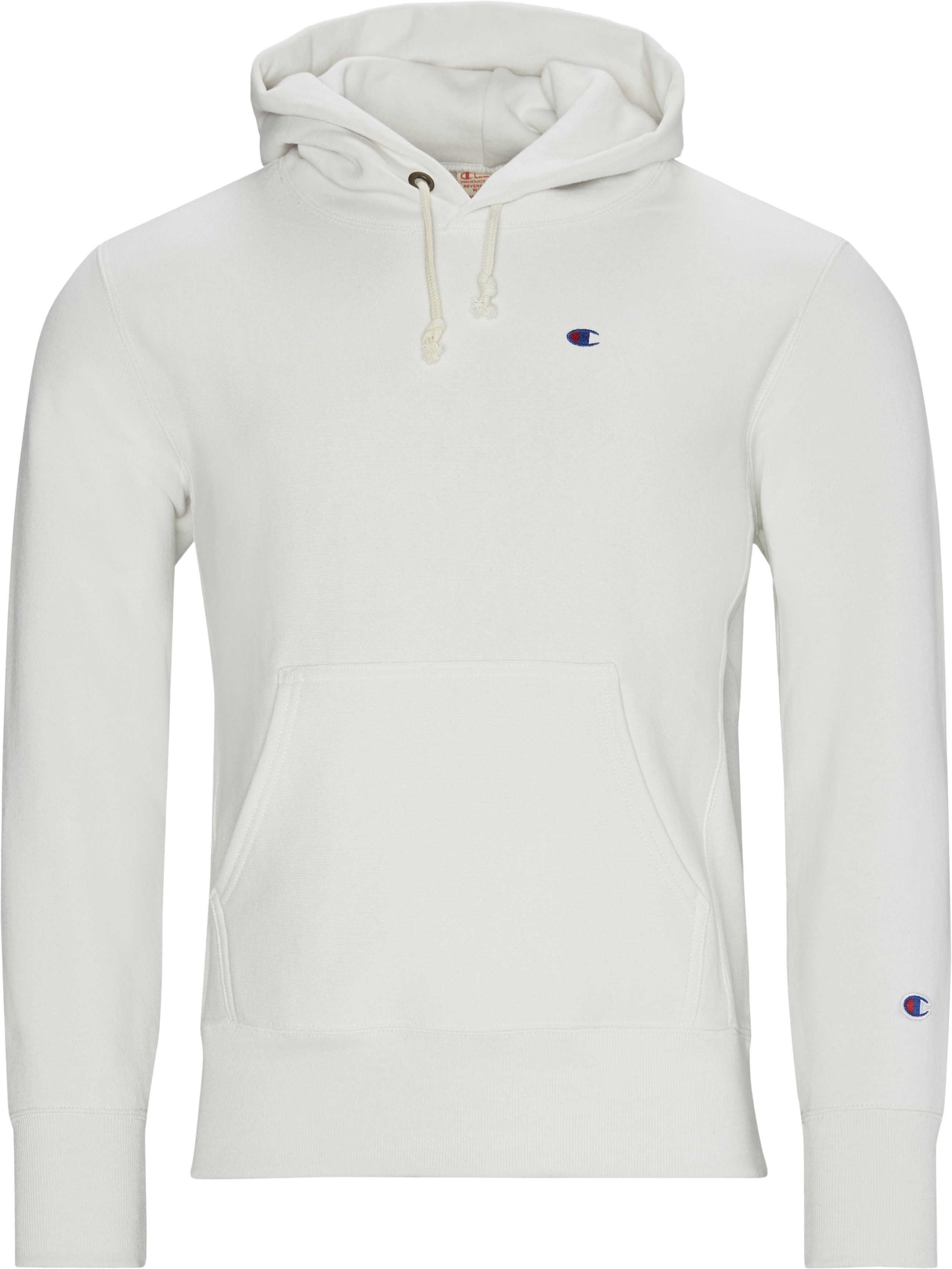 Left Chest Hood - Sweatshirts - Regular fit - White